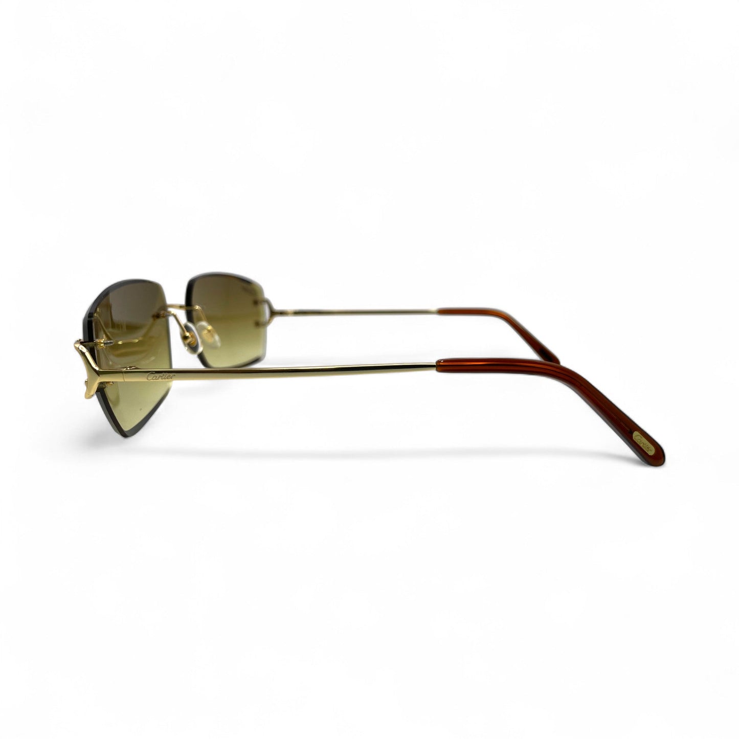 Big C Decor (Facet) - Wires Sunglasses w/ Custom Mykonos Lenses (2010s) - Luxury Optical