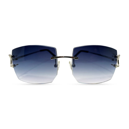 Big C Decor - Silver Wires Sunglasses (Multiple Variants) (2010s) - Luxury Optical