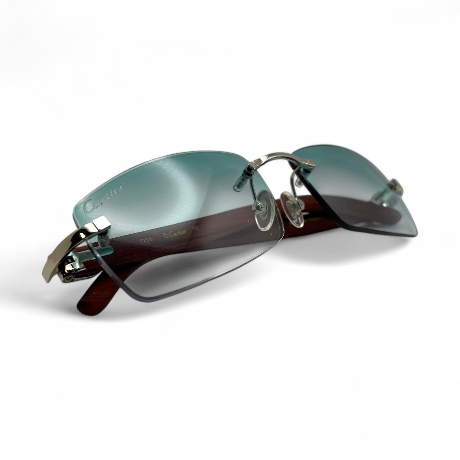 C_Decor_Silver_Woods_Sunglasses_Cart_1_green_Lenses