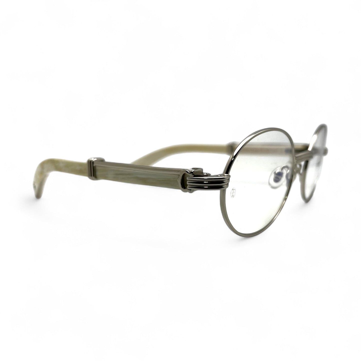 Giverny - 53-22 Genuine Horn Sunglasses w/ Oval Lenses (2025) - Luxury Optical