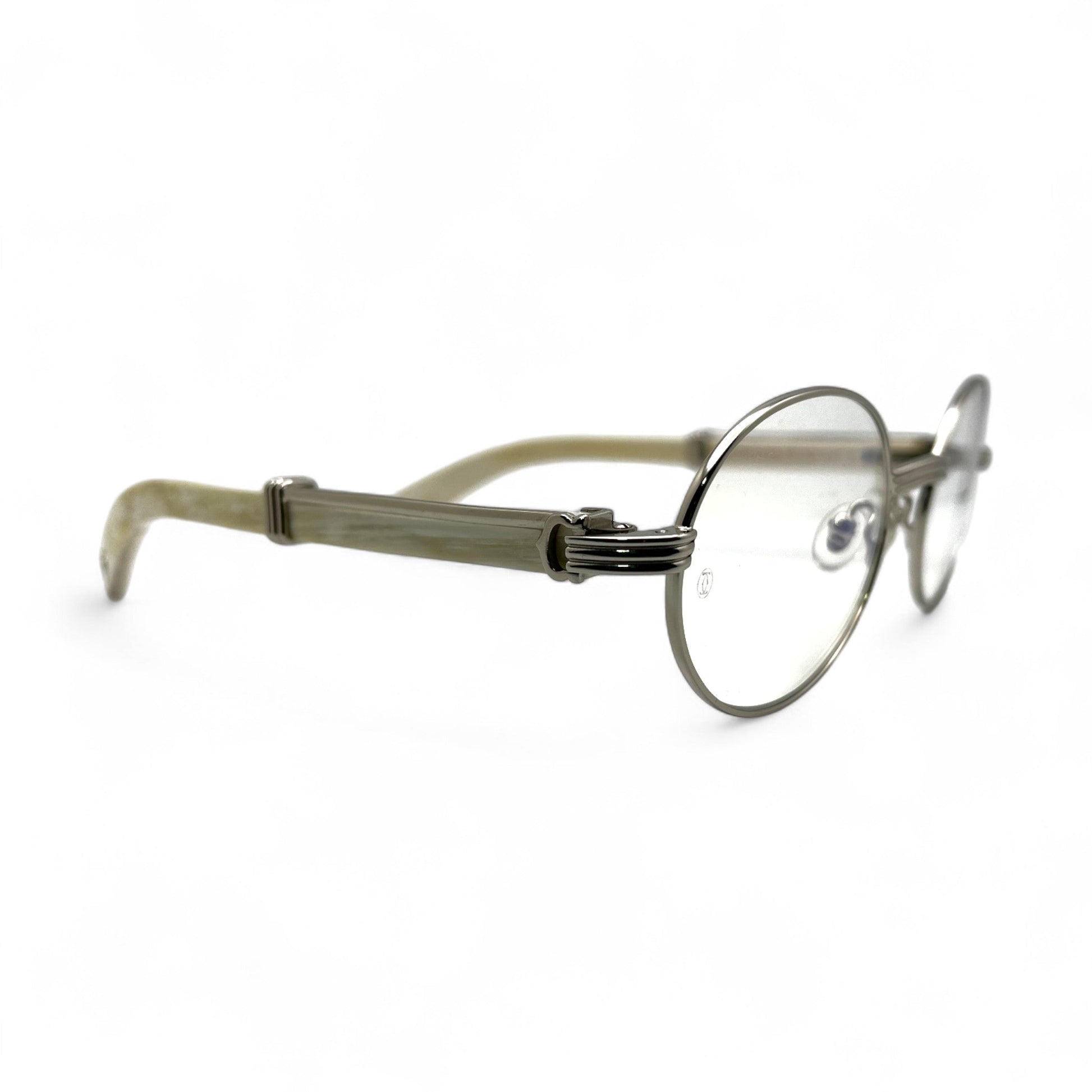 Giverny - 53-22 Genuine Horn Sunglasses w/ Oval Lenses (2025) - Luxury Optical