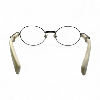 Giverny - 53-22 Genuine Horn Sunglasses w/ Oval Lenses (2025) - Luxury Optical