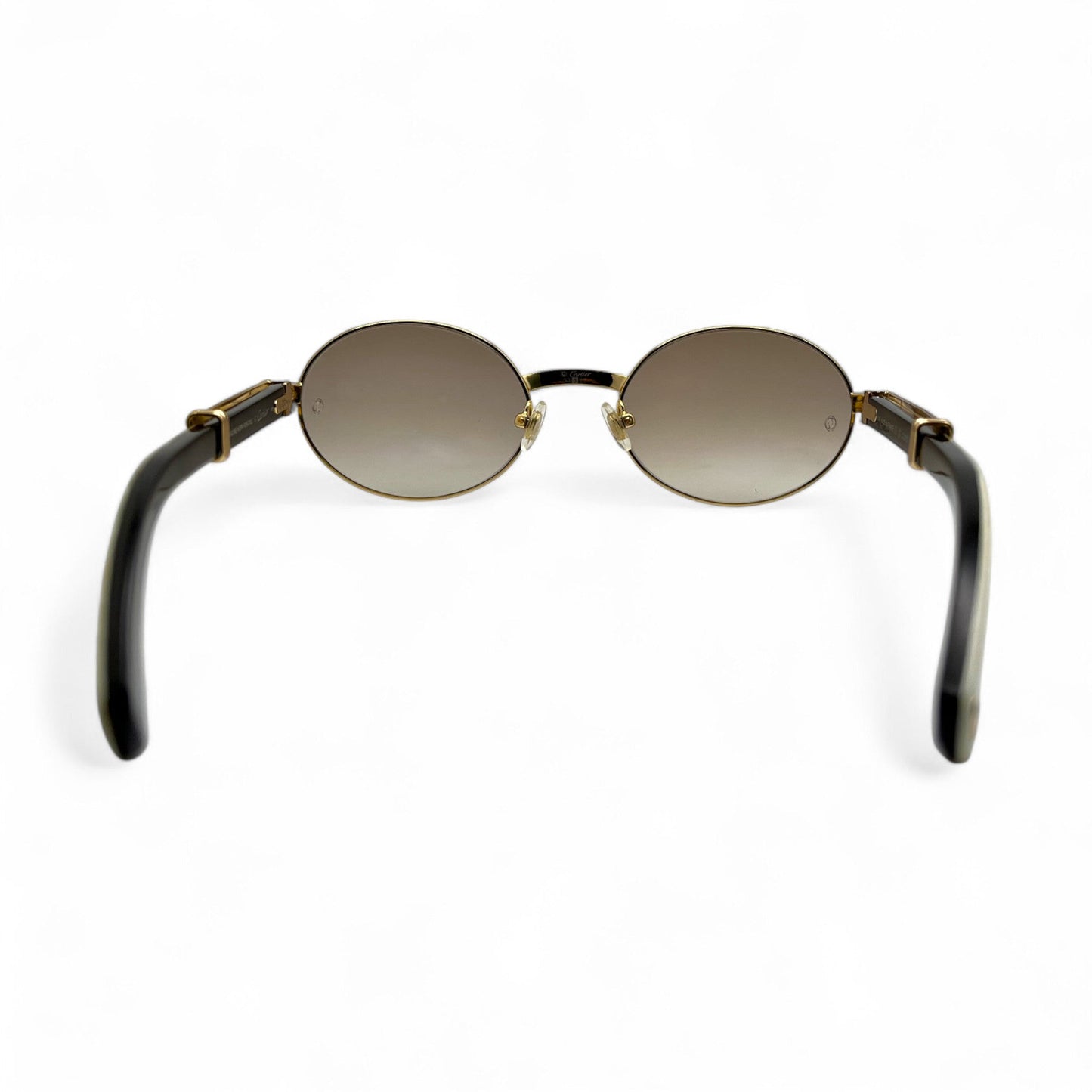 Giverny - 53-22 Genuine Horn Sunglasses w/ Oval Lenses (2025) - Luxury Optical