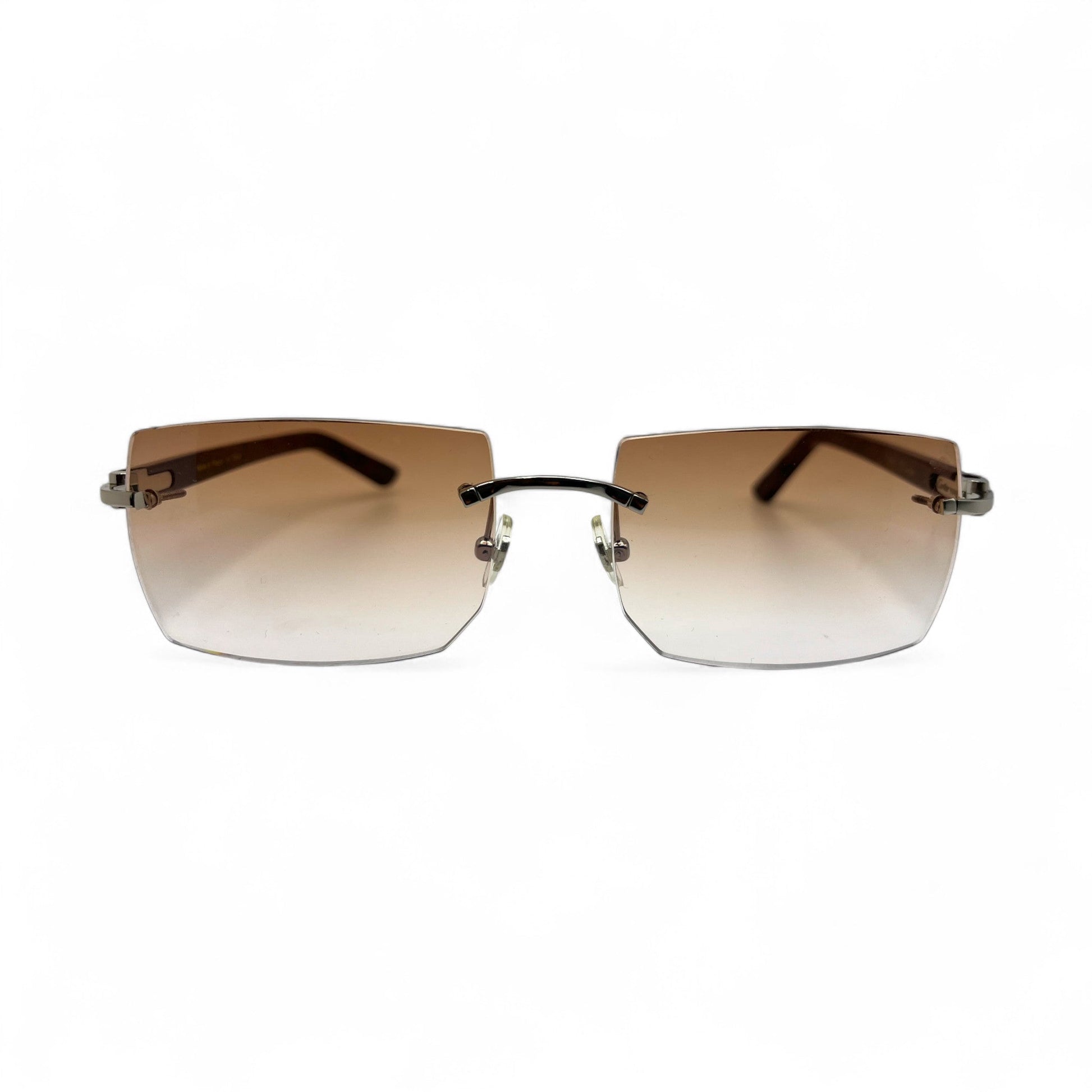 C Decor Marbles - Silver Composite Marbles Sunglasses (2010s) - Luxury Optical