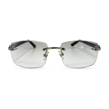 C Decor Marbles - Silver Composite Marbles Sunglasses (2010s) - Luxury Optical