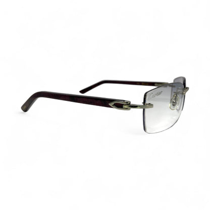 C Decor Marbles - Silver Composite Marbles Sunglasses (2010s) - Luxury Optical