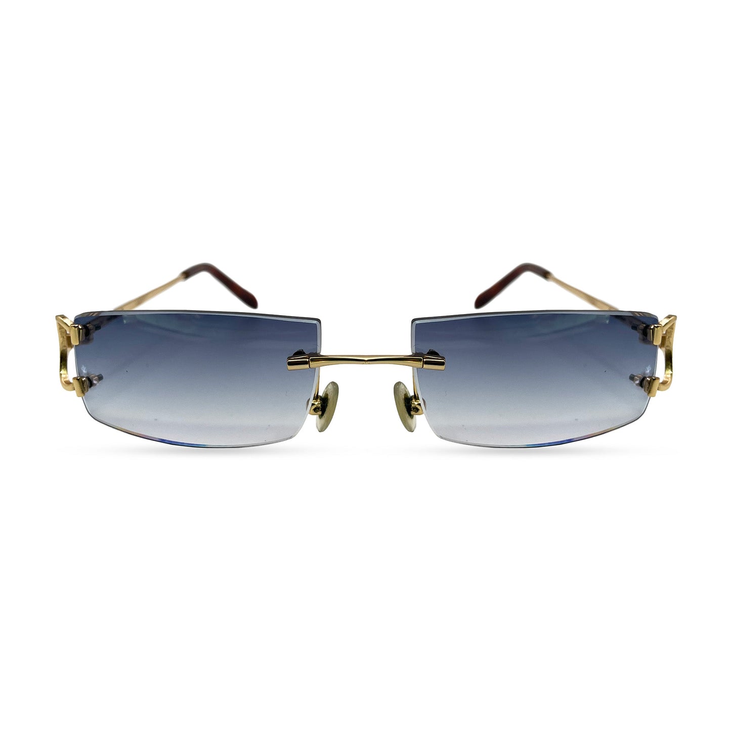 CT0092O Piccadilly Big C Decor - Wires Eyeglasses/Sunglasses w/ Rectangle Lenses (2024) - Luxury Optical