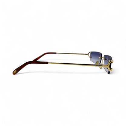 CT0092O Piccadilly Big C Decor - Wires Eyeglasses/Sunglasses w/ Rectangle Lenses (2024) - Luxury Optical