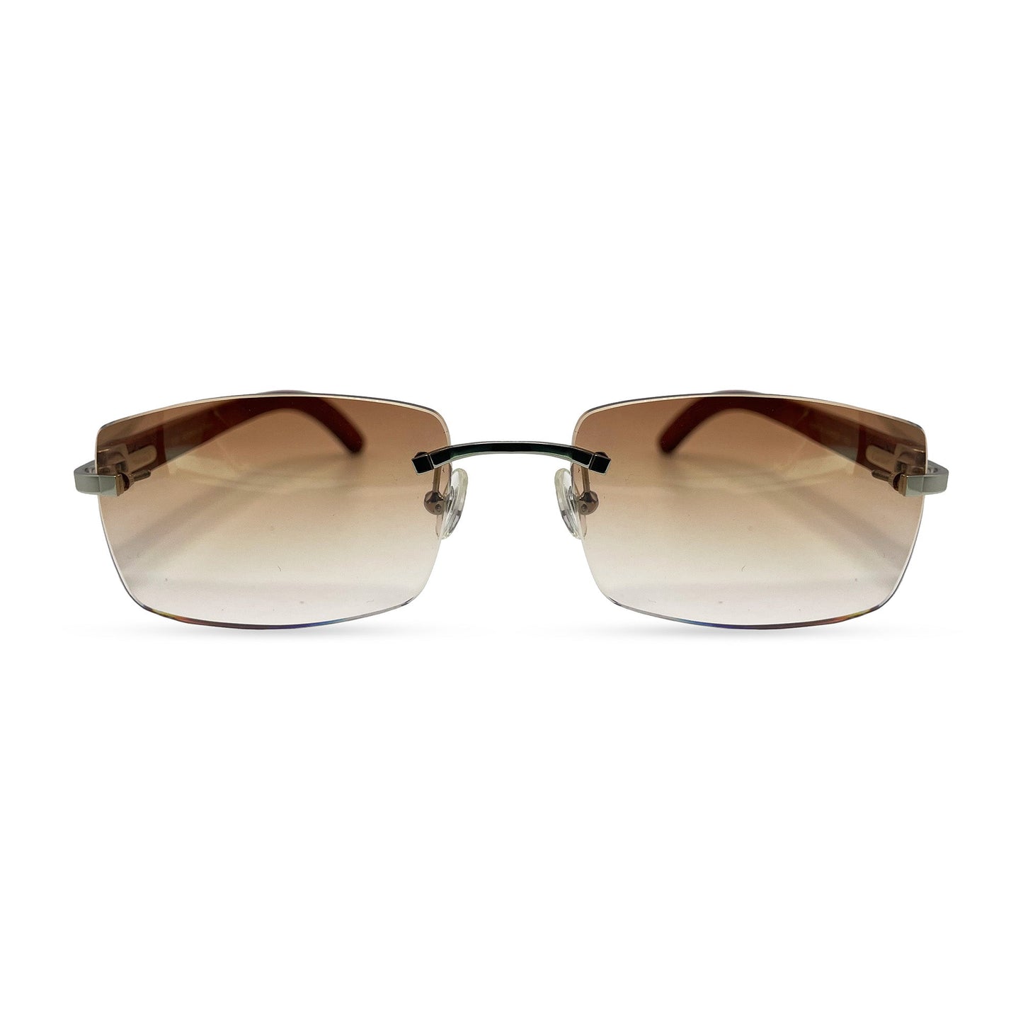 C Decor Woods - Rimless Wood Sunglasses (2010s) - Luxury Optical