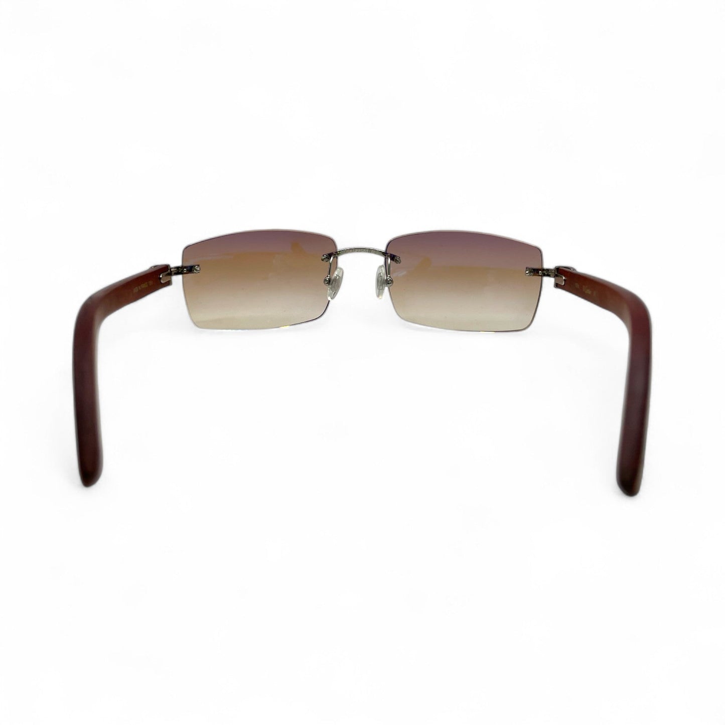 C Decor Woods - Rimless Wood Sunglasses (2010s) - Luxury Optical