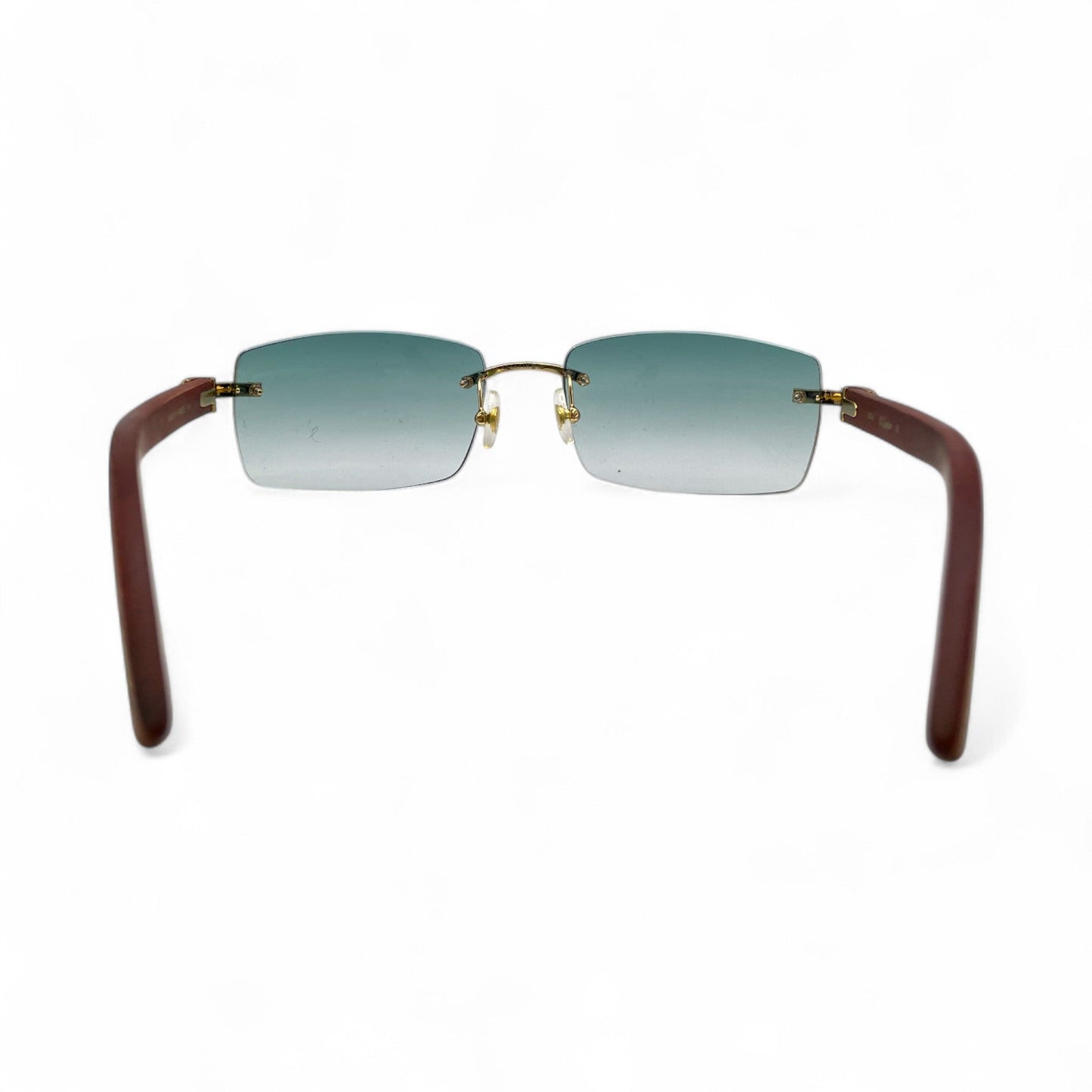C Decor Woods - Rimless Wood Sunglasses (2010s) - Luxury Optical