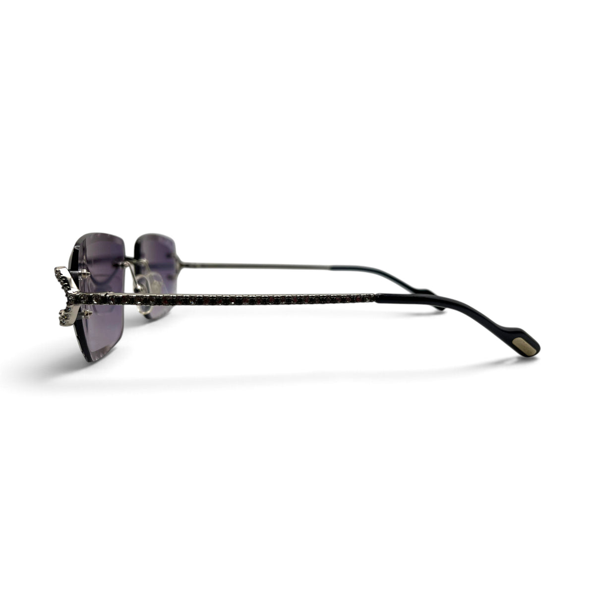 Big C Decor (Iced - Diamond Cut) Wires Sunglasses w/ Custom Lenses - All Frame Diamond Set (2010s)