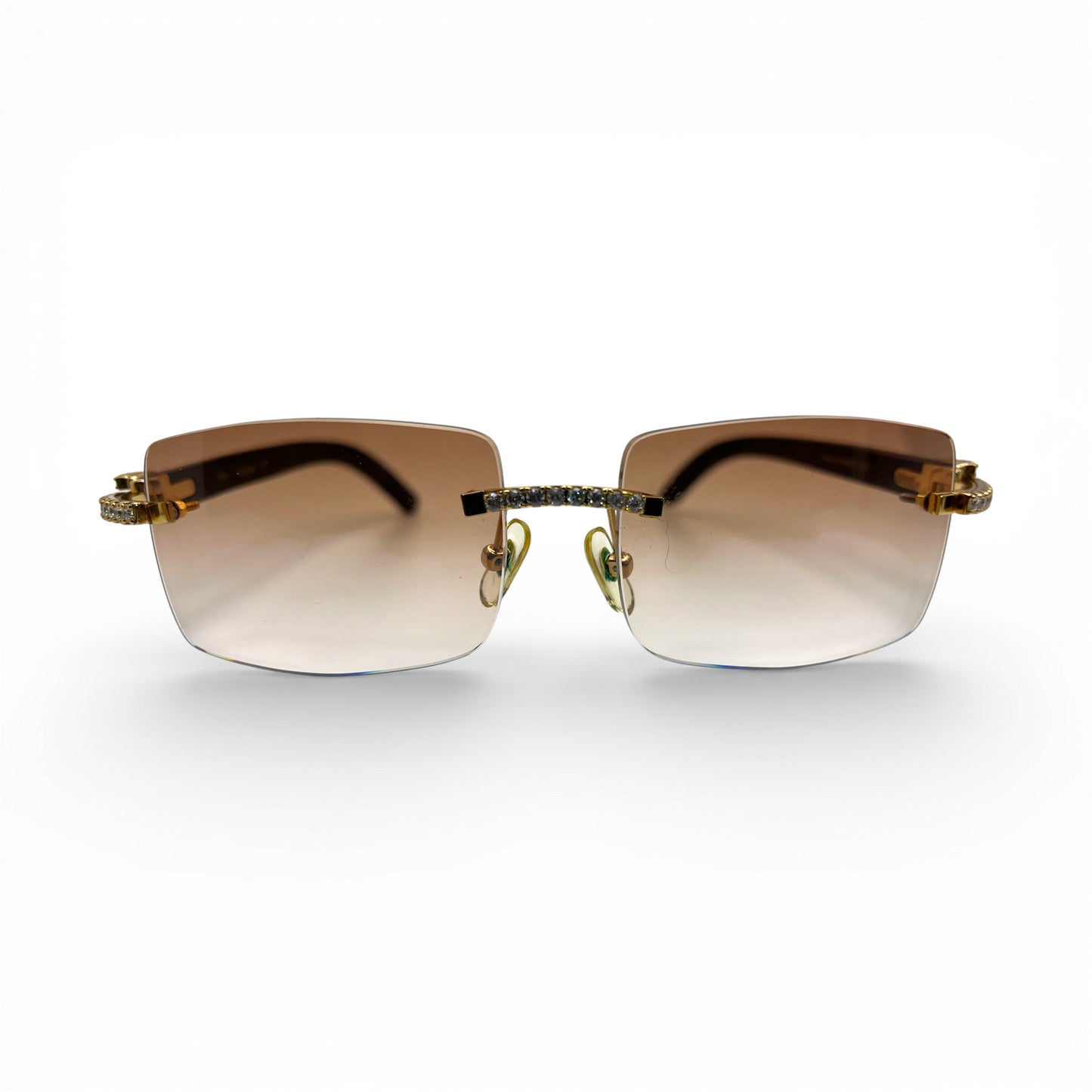 Detroit Luxury Gold Set: C Decor Buffs, Hennessy Sunglasses and Iced Jewelry