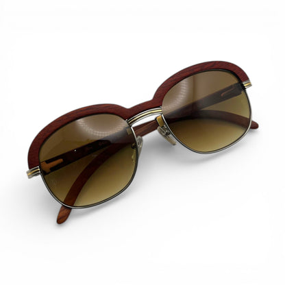 Malmaison - 56-20 Woods Sunglasses w/ Olive Brown Lenses (90s)