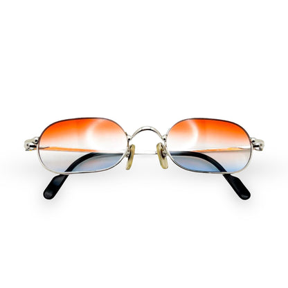 Authentic Cartier Deimos - Titanium Wires Sunglasses w/ Red & Blue Lenses (80s)