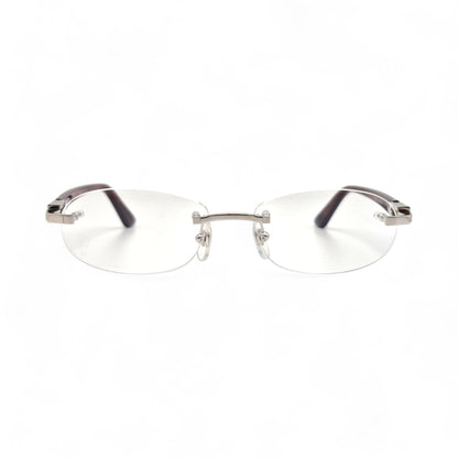 CT0056O Authentic Cartier C Decor - 52-16 Acetate Marbles Eyeglasses (2020s)