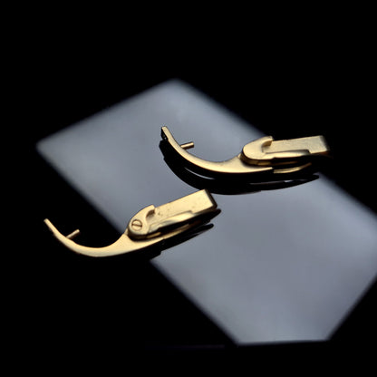Cartier C Decor Side Hinges - Brushed Gold