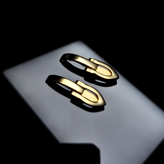 Cartier C Decor Side Hinges - Brushed Gold