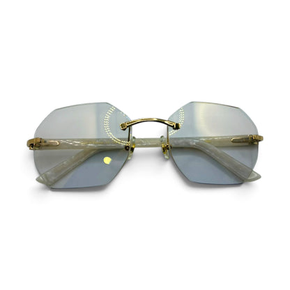 C Decor Mirror Sunglasses - 58-20 Custom Composite Marbles (2026)
