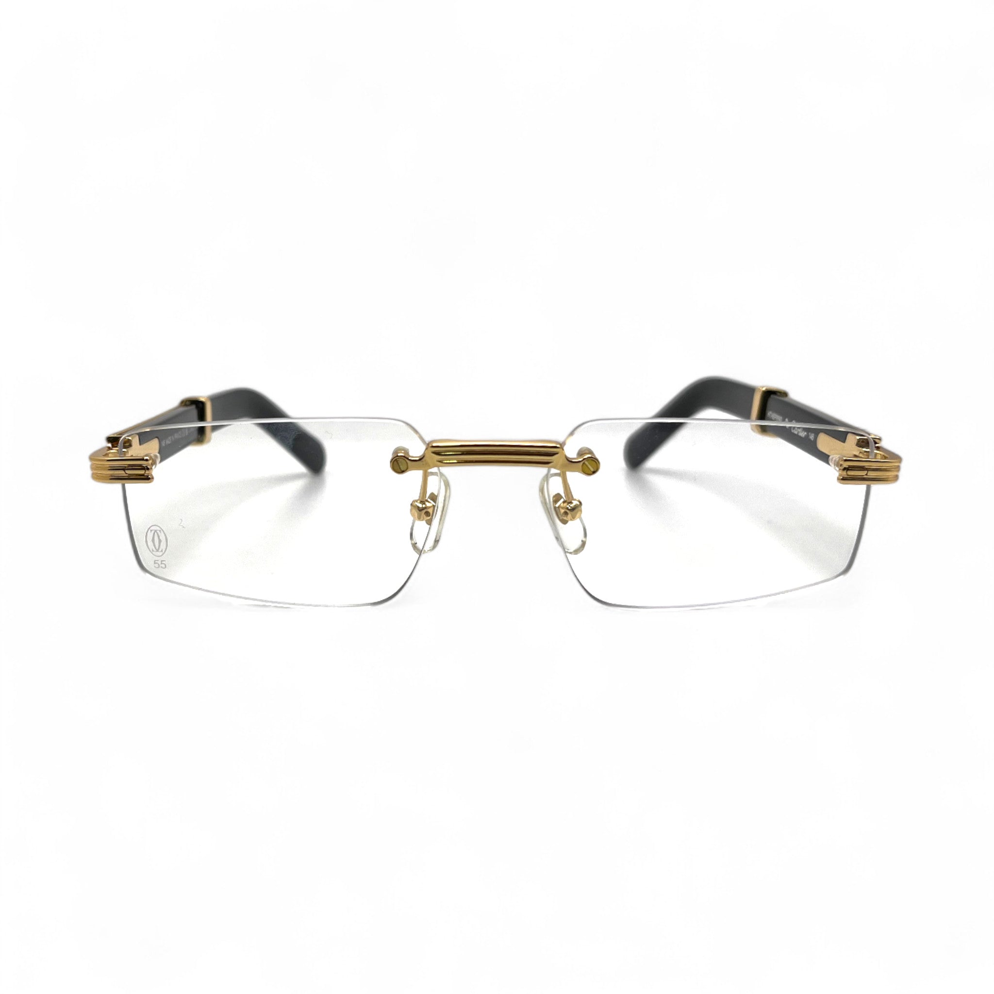 CT0485O Premiere - 55-18 C Decor Composite Marble Buffs Eyeglasses