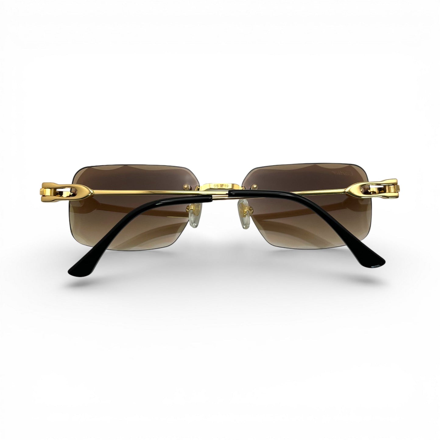 CT0045 C Decor Sunglasses - Gold/Silver Wires w/ Custom Lenses (2020s) - Luxury Optical