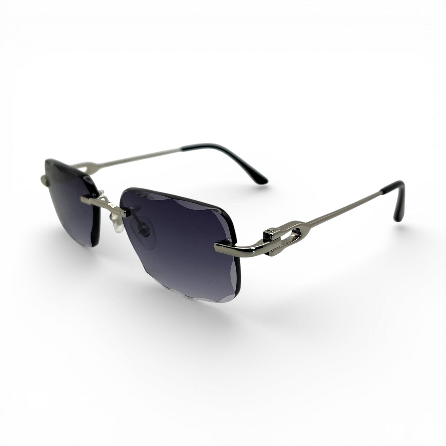 CT0045 C Decor Sunglasses - Gold/Silver Wires w/ Custom Lenses (2020s) - Luxury Optical
