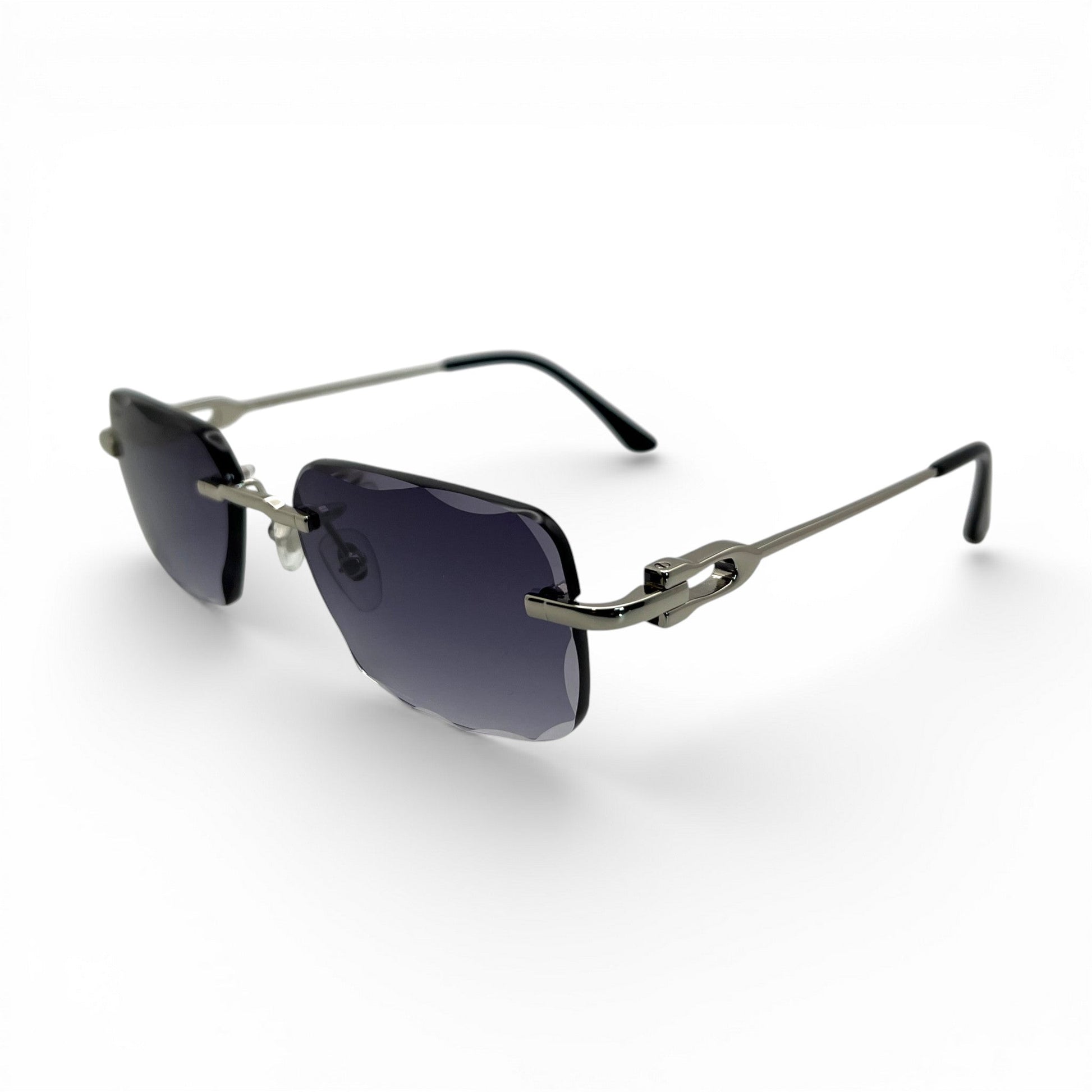 CT0045 C Decor Sunglasses - Gold/Silver Wires w/ Custom Lenses (2020s) - Luxury Optical