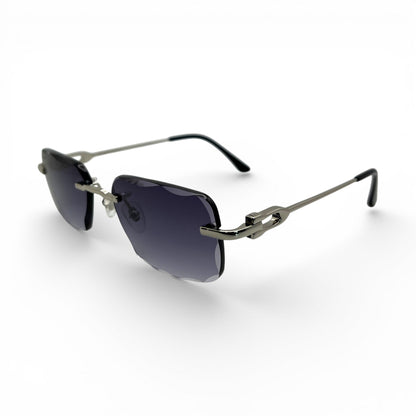 CT0045 C Decor Sunglasses - Gold/Silver Wires w/ Custom Lenses (2020s) - Luxury Optical