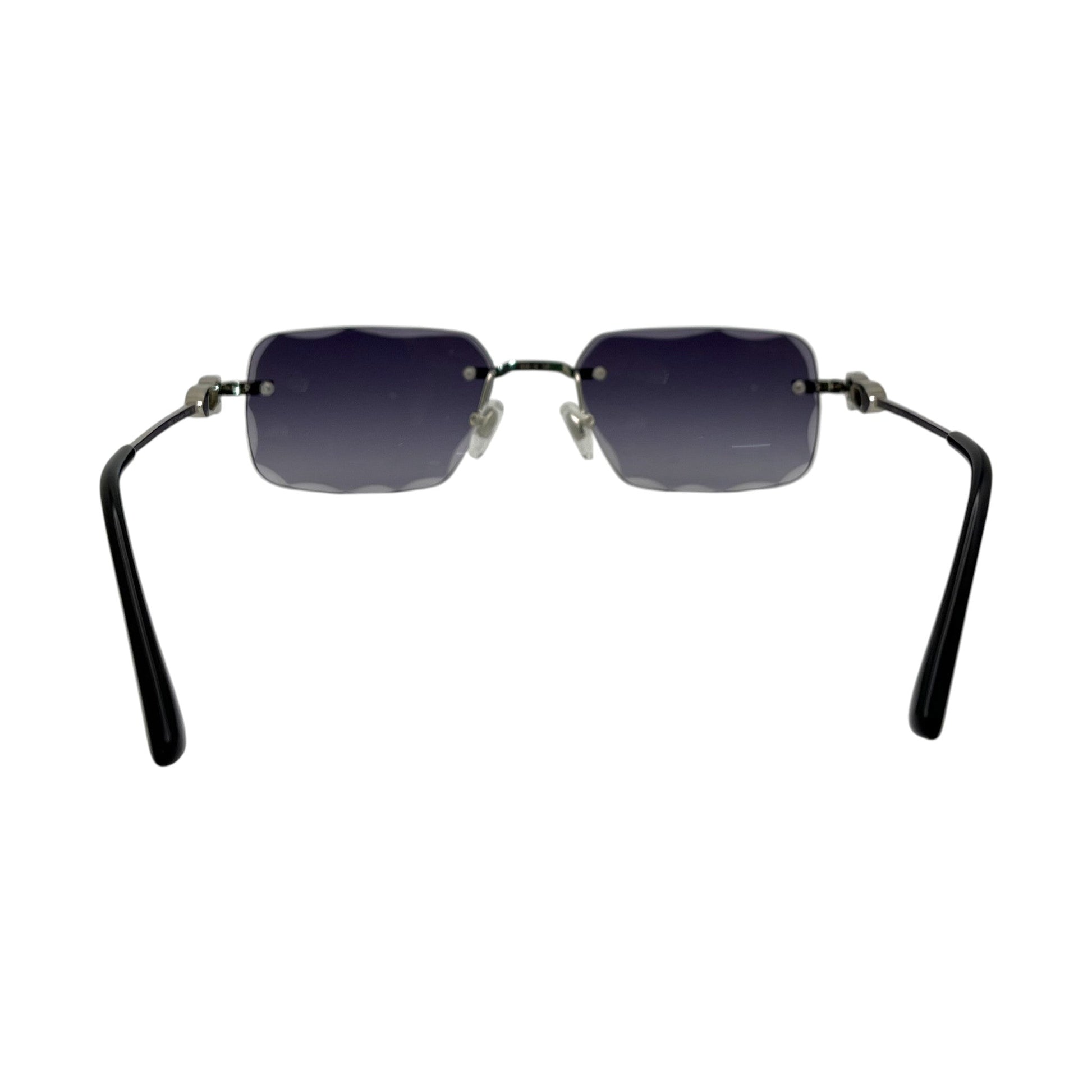 CT0045 C Decor Sunglasses - Gold/Silver Wires w/ Custom Lenses (2020s) - Luxury Optical