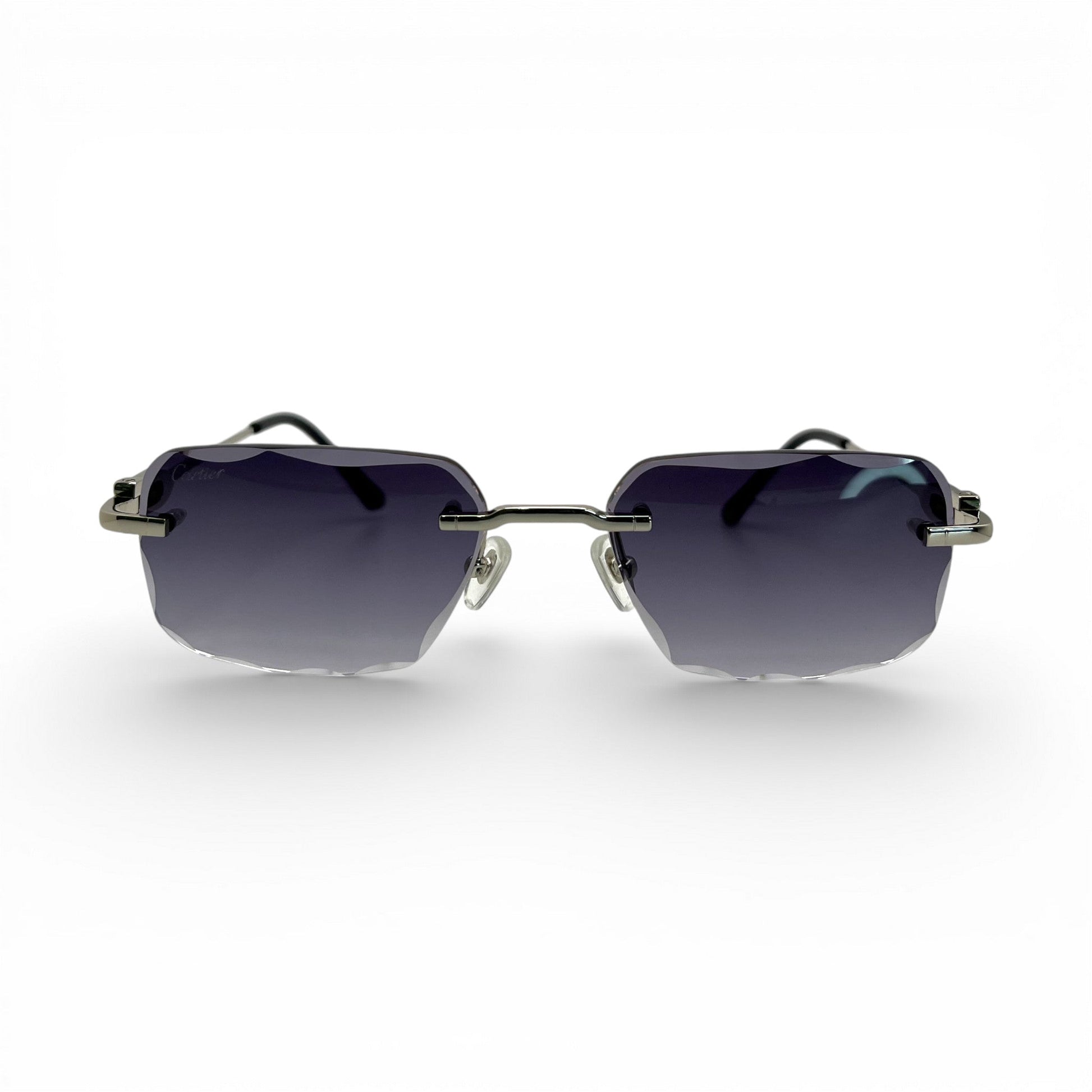 CT0045 C Decor Sunglasses - Gold/Silver Wires w/ Custom Lenses (2020s) - Luxury Optical