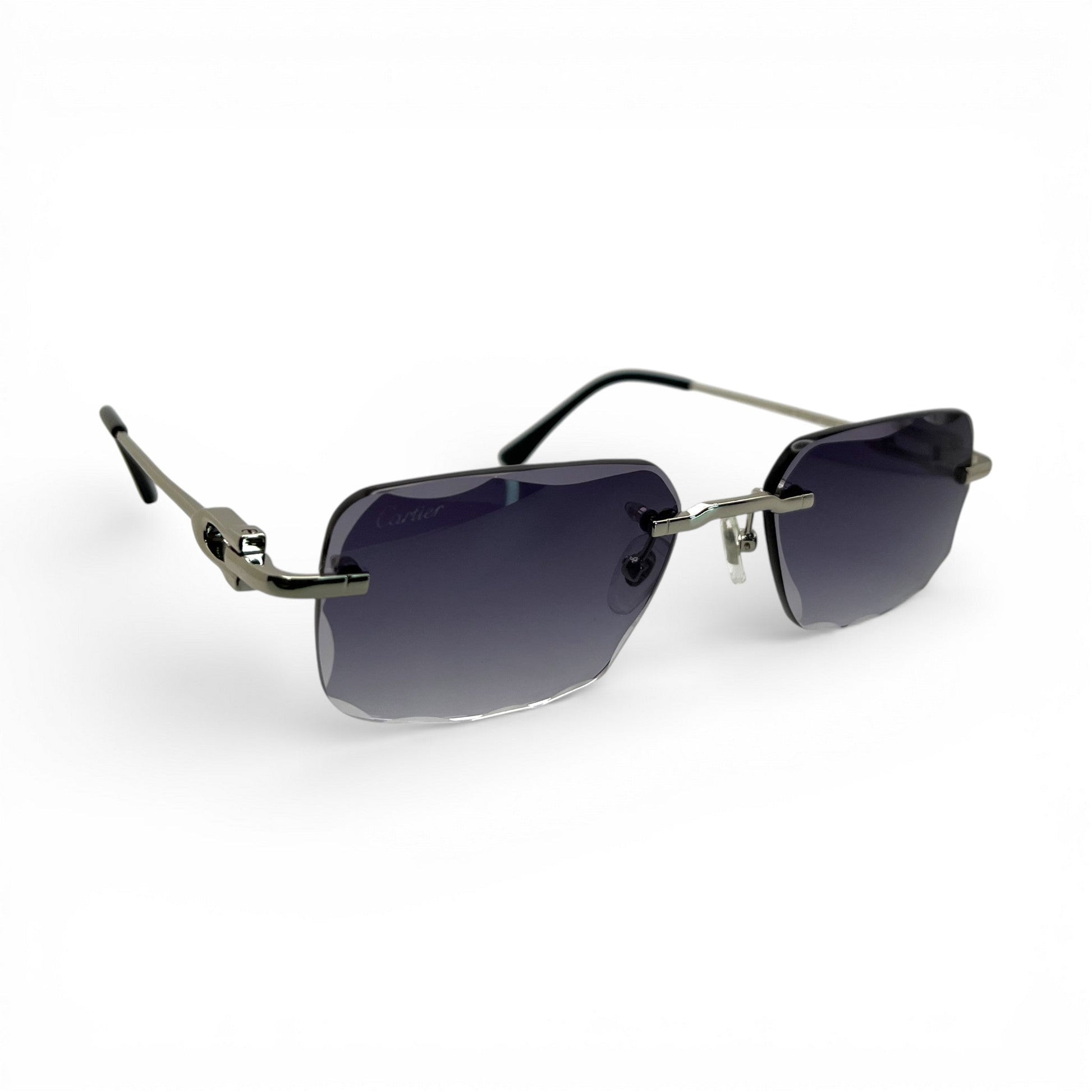 CT0045 C Decor Sunglasses - Gold/Silver Wires w/ Custom Lenses (2020s) - Luxury Optical