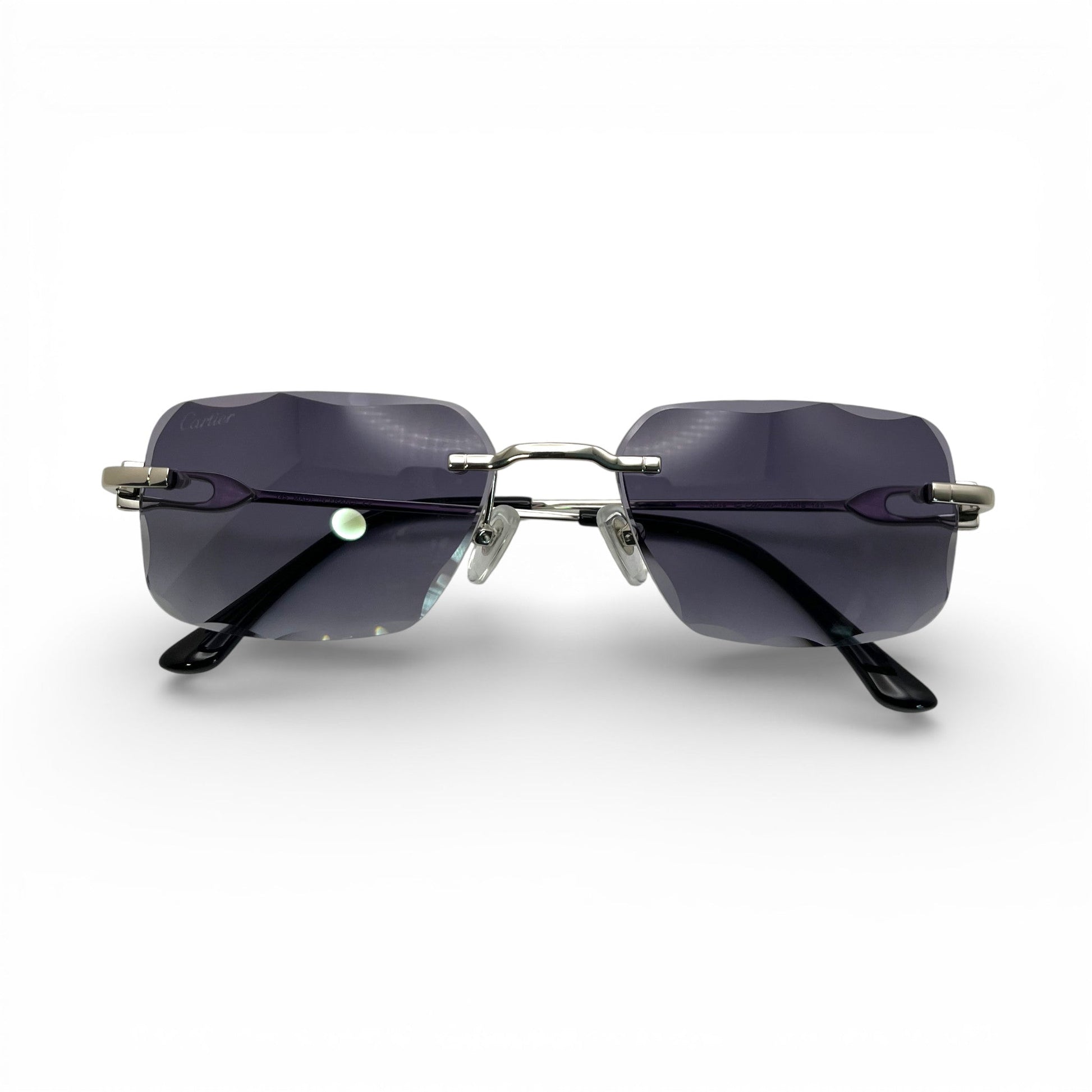 CT0045 C Decor Sunglasses - Gold/Silver Wires w/ Custom Lenses (2020s) - Luxury Optical