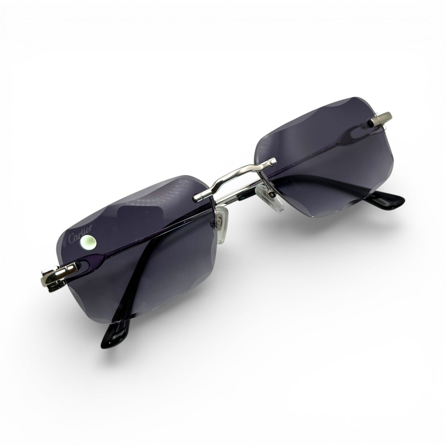 CT0045 C Decor Sunglasses - Gold/Silver Wires w/ Custom Lenses (2020s) - Luxury Optical