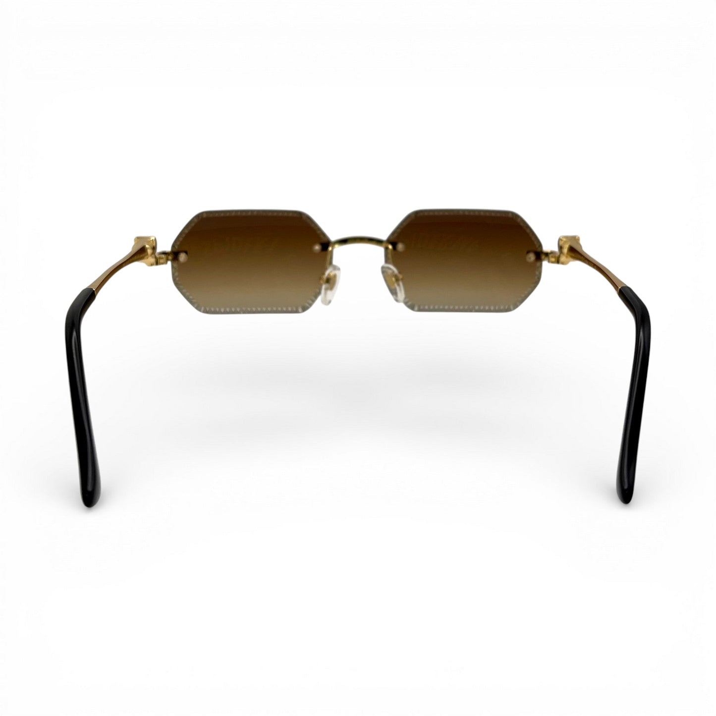 CT0281O Panthere Sunglasses - 54-18 Wires w/ Custom Lenses (2020s) - Luxury Optical