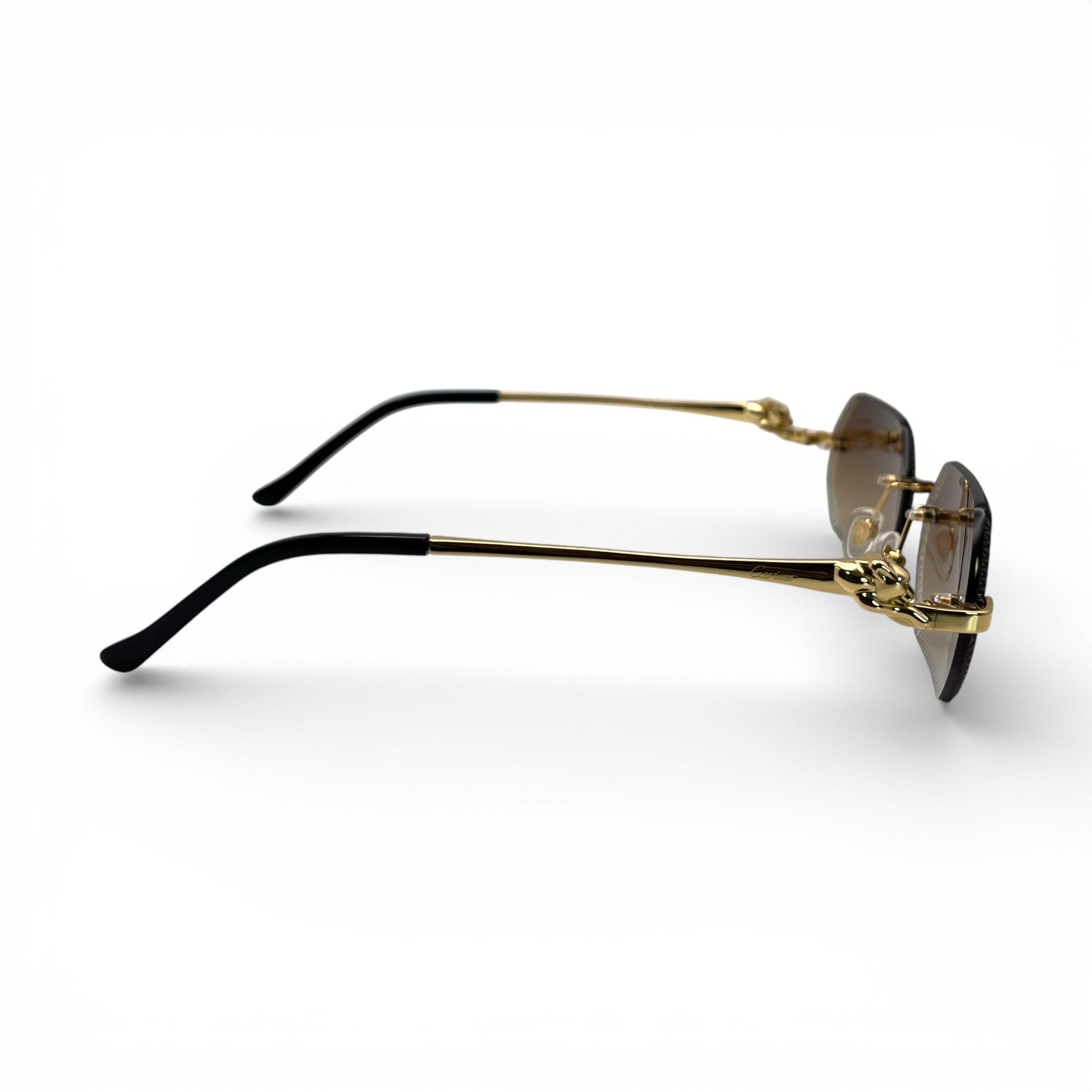 CT0281O Panthere Sunglasses - 54-18 Wires w/ Custom Lenses (2020s) - Luxury Optical