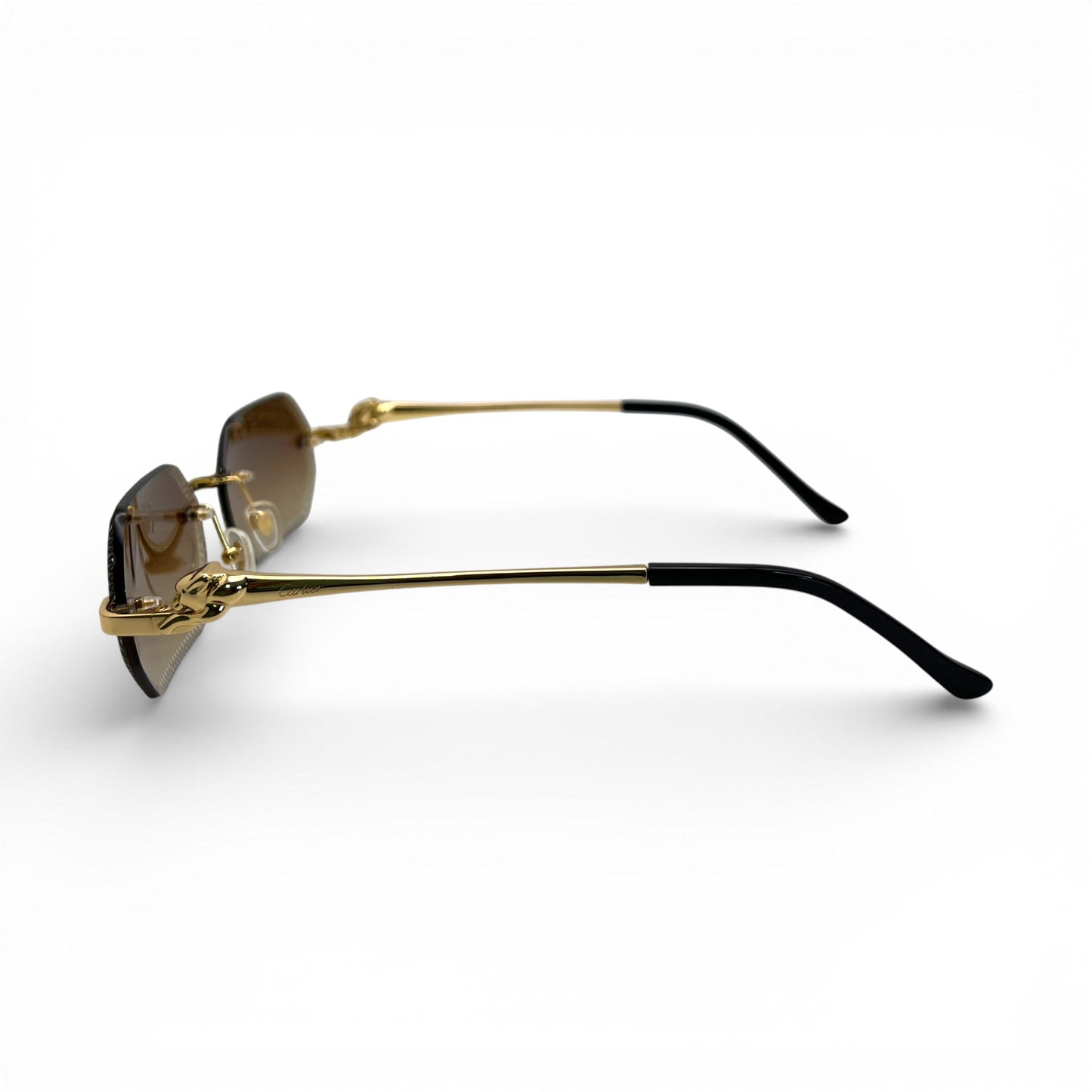 CT0281O Panthere Sunglasses - 54-18 Wires w/ Custom Lenses (2020s) - Luxury Optical