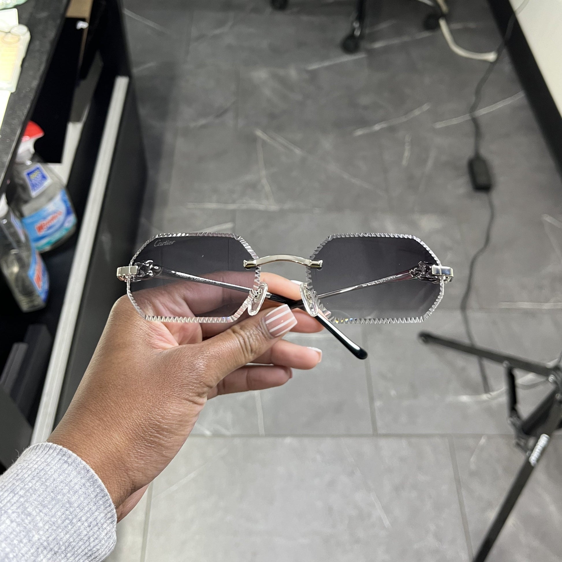 CT0281O Panthere Sunglasses - 54-18 Wires w/ Custom Lenses (2020s) - Luxury Optical