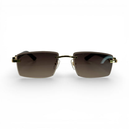 CT0582S C Decor Sunglasses - 56-19 Composite Marble (2024) - Luxury Optical