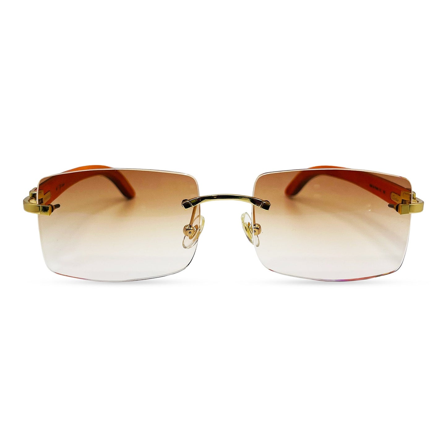 C Decor Woods - Rimless Wood Sunglasses (2010s) - Luxury Optical