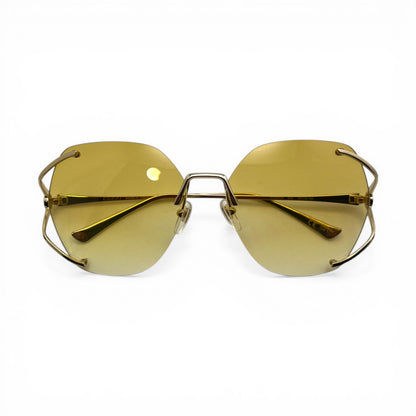 Gcci GG0651S-005 - Oversized Hexagonal Sunglasses