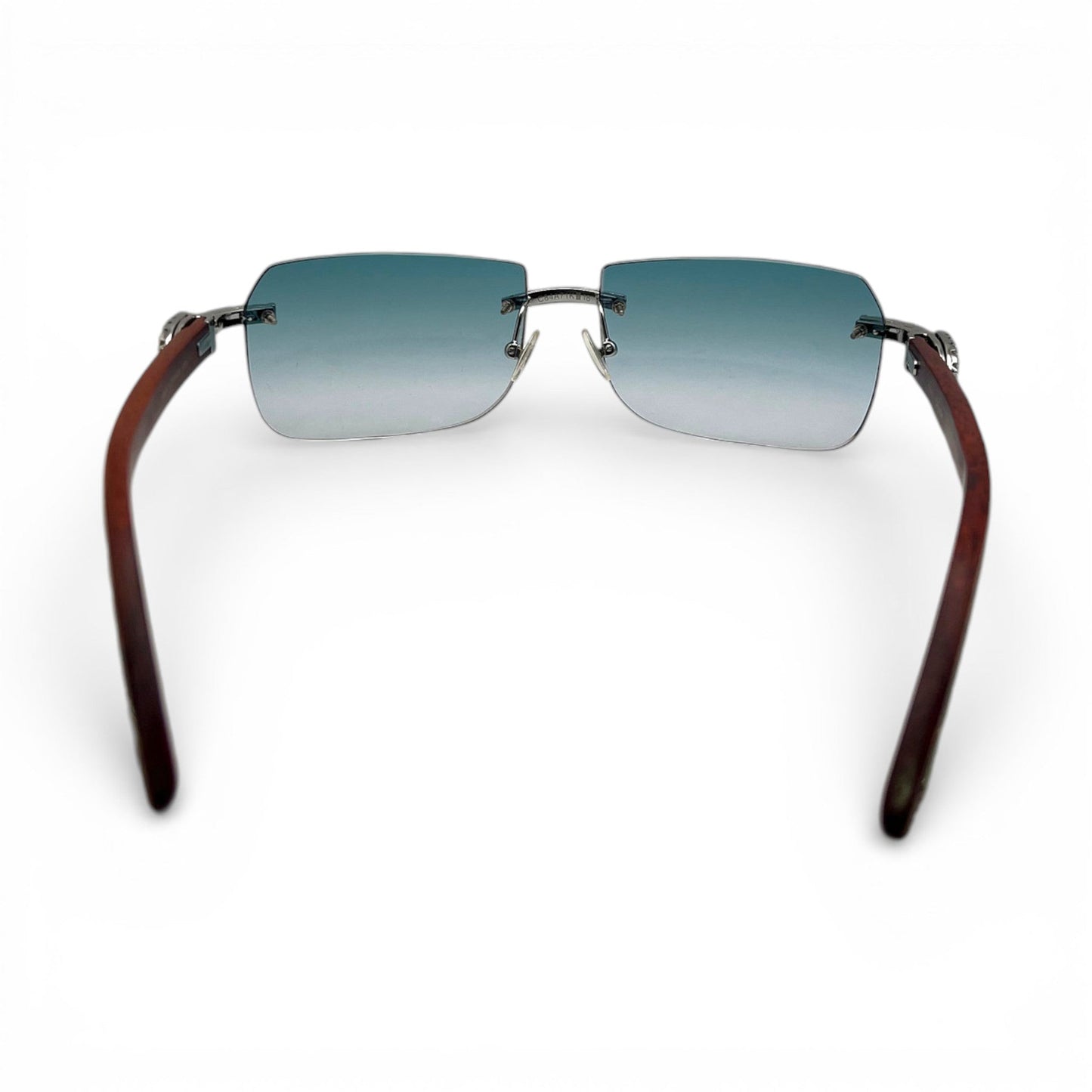 C Decor Iced - Custom Buffs & Woods Sunglasses w/ Diamonds Set (2020s) - Luxury Optical