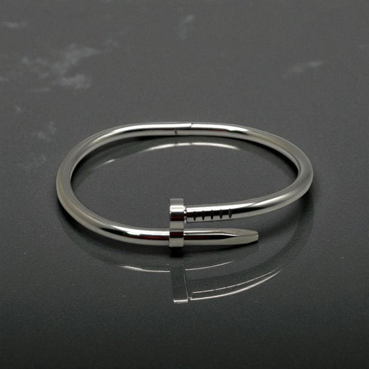 Nail Bracelet - Silver