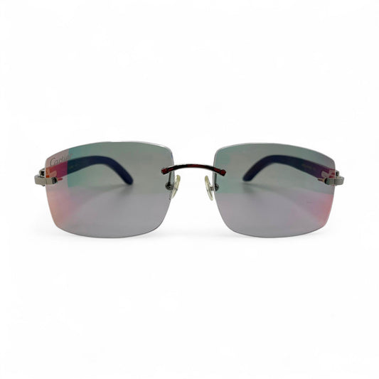 C Decor Woods (Transitions Revo) - Silver Cobalt Blue Woods Sunglasses (2020s)