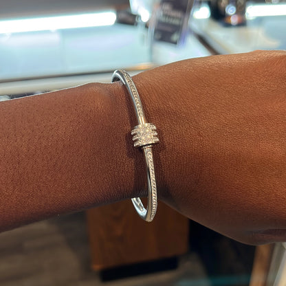 Diamond Bangle Bracelet