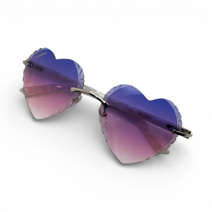 C Decor Sunglasses - 56-19 Custom Hearts Composite Marbles (2026)