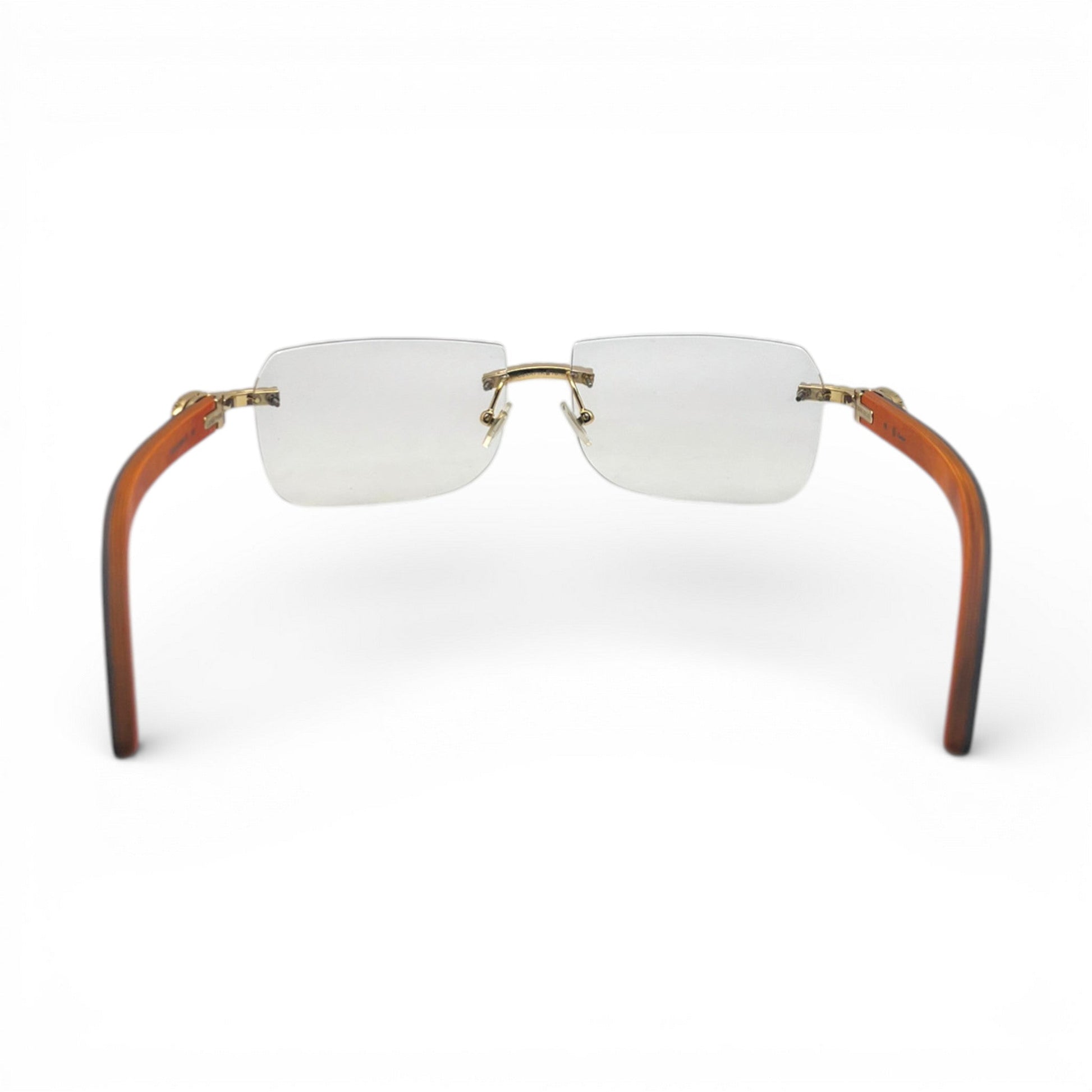 C Decor Iced - Custom Buffs & Woods Sunglasses w/ Diamonds Set (2020s) - Luxury Optical