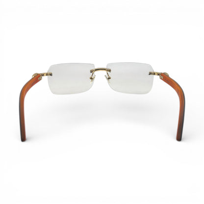 C Decor Iced - Custom Buffs & Woods Sunglasses w/ Diamonds Set (2020s) - Luxury Optical