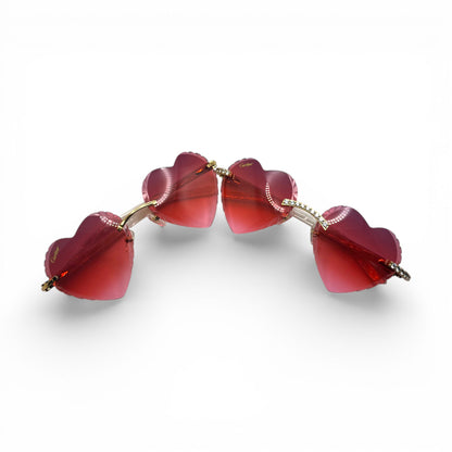 C Decor Sunglasses - 56-19 Custom Hearts Composite Marbles (2026)