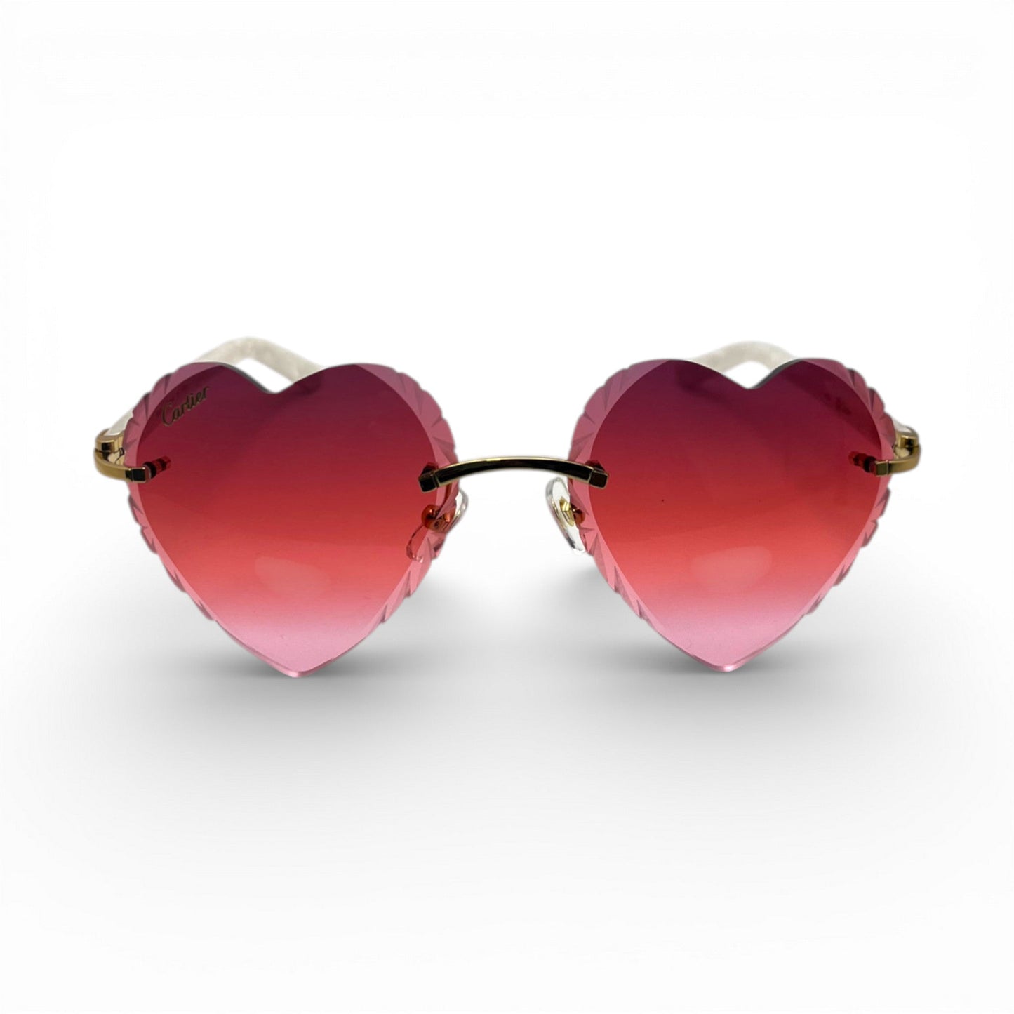 C Decor Sunglasses - 56-19 Custom Hearts Composite Marbles (2026)
