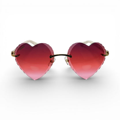 C Decor Sunglasses - 56-19 Custom Hearts Composite Marbles (2026)